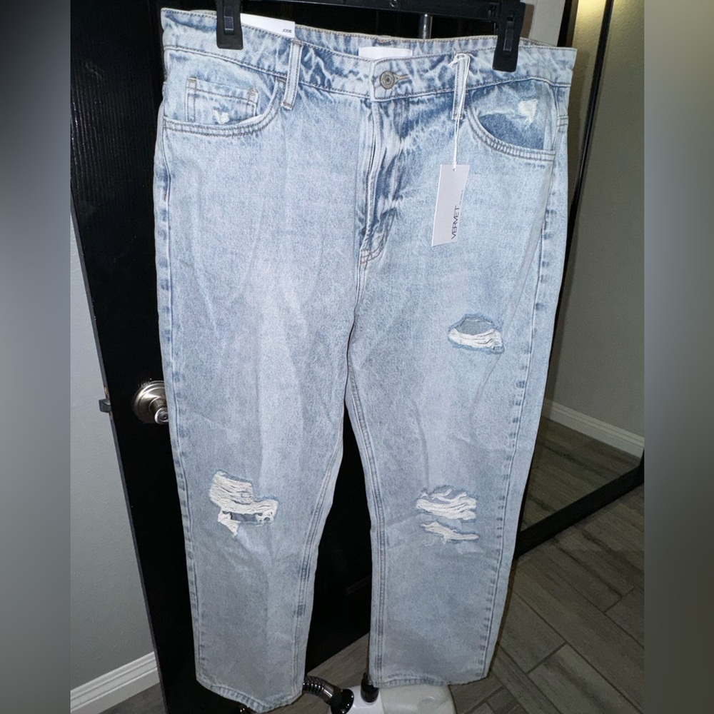 VERVET BY FLYING MONKEY Light Blue High Rise Jeans